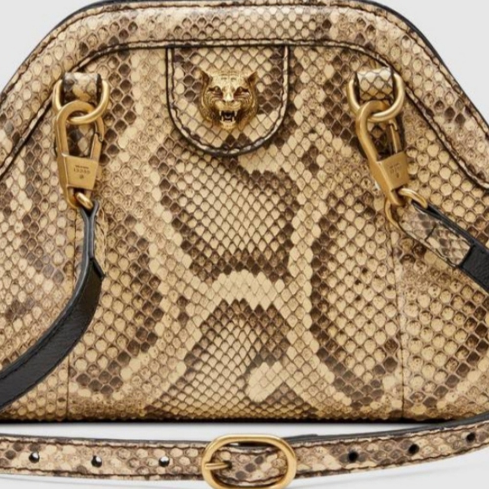 Brand new authentic Gucci snakeskin bag